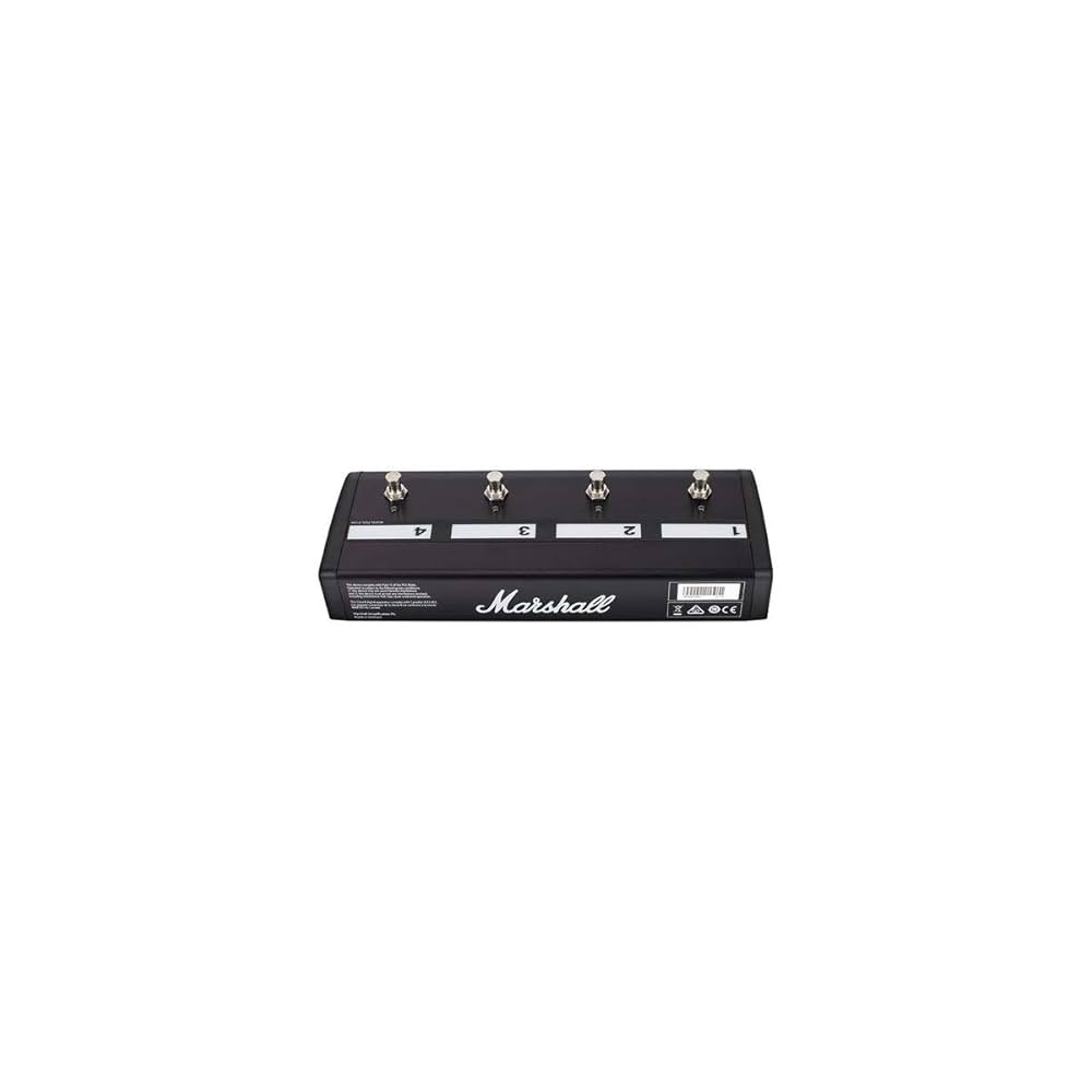 Pedal Footswitch Marshall PEDL91006 For JVM 4 Buttons LED